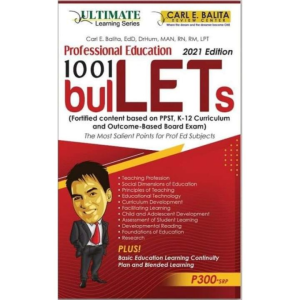 General Education: 1001 bulLETs and Professional Education: 1001 bulLETs Study Guide with 1200 Power Questions Answers E&L