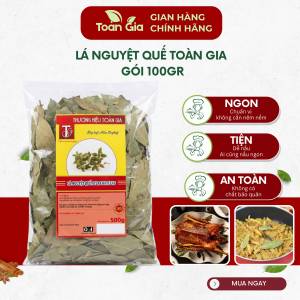 Lá nguyệt quế gói 500g lá thơm bay leaf gia vị nấu ăn trang trí xông nhà khử mùi tốt cho tiêu hóa