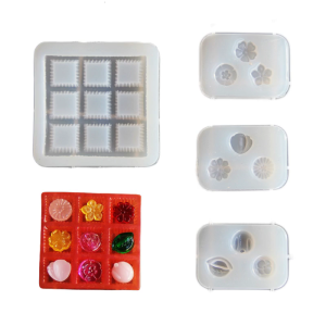 Miniature Pastry Case Creation Mold Set Silicone Molds For Unique Miniature Pastry Case Ornament And DIY Art Creation