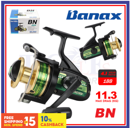 Banax Surf Cast 8-10kg Maxdrag Fishing Reel Surf Reel Long Cast