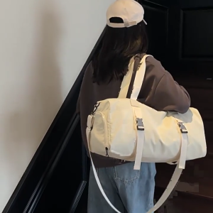 Fitness Bag Travel Bag with Shoe Compartment Gym Bag Weekends Bag Luggage Bag Sport Bag for Trip