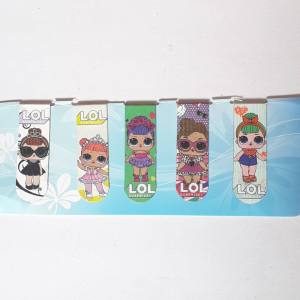 ANJU1234 /COD / PEMBATAS BUKU MAGNET  5 PCS SAHABAT KECIL SELIPAN BUKU MAGNET / BOOK MARK MAGNET KARAKTER / PERLENGKAPAN SEKOLAH SELIPAN BUKU