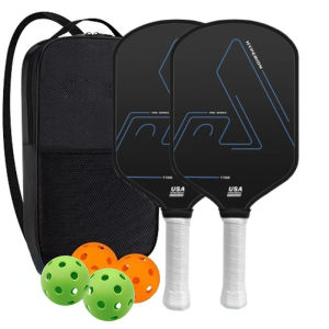 T700 PRO Pickleball Paddle Carbon Fiber Set Cushion Grip Build Up Handle Balance Power