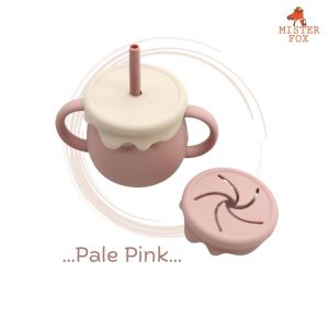 MISTER FOX แก้วดื่มน้ำ และแก้วขนม 2 in 1 พร้อมฝาปิด 250ml.