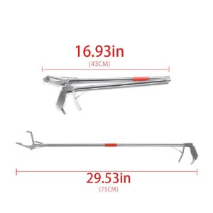 75/120/150/200cm Tang Ular Stainless/Tang Sampah/Lipat/Alat Penjepit Ular Tebal/Snake Tongs Foldable/TOKO YY