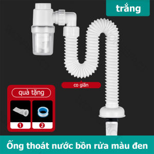Bồn cầu ống thoát nước khử mùi đường kính lớn dày và bền chậu rửa Phụ kiện phổ thông chậu rửa phòng tắm ống thoát nước