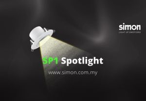 SIMON CP20 5W LED Eyeball Spotlight 3000K / 4000K / 6000K Ceiling Light Lampu Sportlight Lampu Siling
