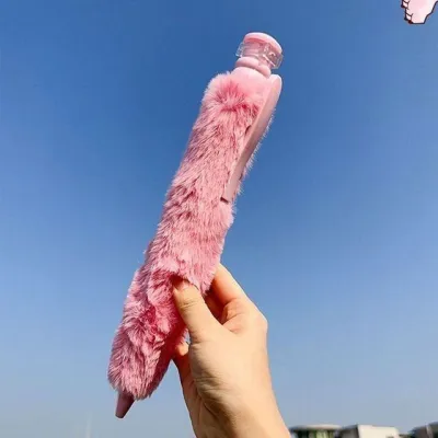 Giant Plush Big Ballpoint Pen Funny Oversized Writing Pen Novelty School Office Supplies Kids Party Gift Prop Toy Funny Gag Pen