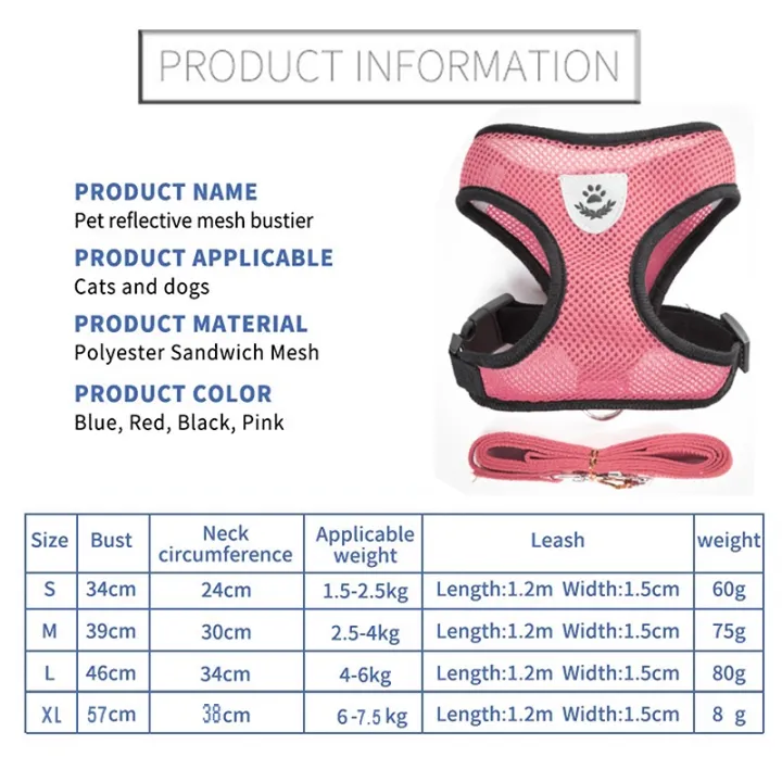 Adjustable%20Breathable%20Vest%20Style%20Pet%20Harness%20and%20Leash%20Set%20Comfort%20Wearable%20Outdoor%20Walking%20Traction%20Kit%20Flexible%20Size%20Fits%20Puppy%20Dog%20Cat%20Safe%20Sturdy%20Daily%20Outdoor%20Travel%20Walking%20Training%20Accessories%20-%20Image%208