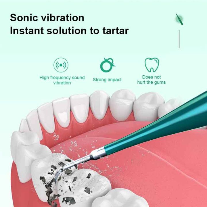 Teeth Cleaner Tartar Smart Ultrasonic Tooth Cleaner Toothclean