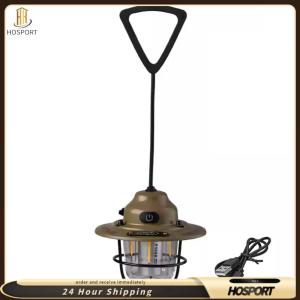 【HOSPORT】 LED Retro Small Droplight IPX4 Waterproof Portable Camping Lantern for Outages