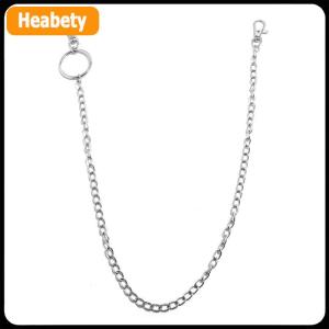 【2-3 days delivery】 1 2 3 Layer Long Metal Belt Chain Rock Punk Hook Trousers Pant Waist Link Metal Wallet Chain Keychain Ring Clip Keyring HipHop Jewelry