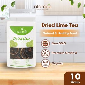 ALAMEE Jeruk Nipis Kering Dried Lime Slice Tea Teh Herbal Buah Iris Organik Organic 10gr