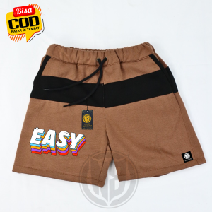 Celana Kombinasi Pria/Wanita Brand Local Bandung Bahan Katun Fleece 280 Lembut dan Tebal Best Seller [COD] Size M L XL XXL (Pinggang Elastis)