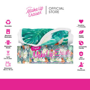 MakeUp Eraser Tropical Makeup Remover - Erase all makeup with JUST WATER (even waterproof)