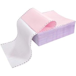 2ply 3ply 4ply Carbonless Continuous Computer Form 9.5X11inches | 9.5 x 5.5 inches Colored Continuous Paper (whole and pre cut)
