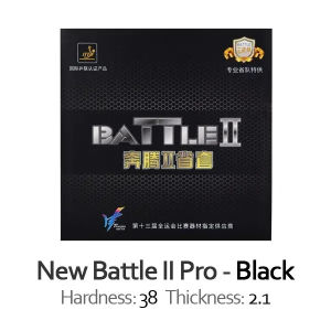 Original Friendship 729 Provincial BATTLE II BATTLE 2 Pro New Gold Version Table Tennis Rubber Ping Pong Sponge