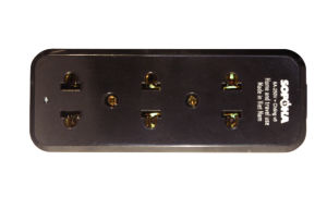 Ổ cắm điện Sopoka 3B 1200W Ổ cắm đa năng Ổ điện mini 3 lỗ cắm chống vỡ nhỏ gọn an toàn tiện dụng bảo hành 2 năm 1 đổi 1