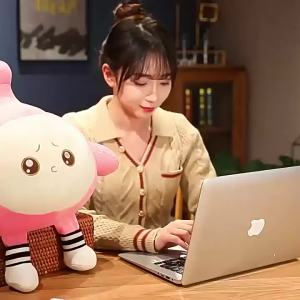 蛋仔派对公仔会唱歌玩偶娃娃抱枕的毛绒玩具生日礼物女生手办家居