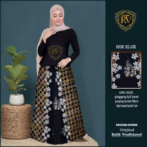 ROK BATIK PRINT HQ: Rok Panjang & Bawahan Wanita