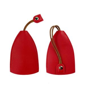 Stylish Pull Out Key Sleeve Keychain Bag PU Key Organizers Protective Key Holder Stylish PU Storage Solution Portable