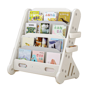 SG STOCK- 2 In 1 Kids Toddles Cute Large Book Shelf 4 Tiers Book orgarnizer Toodle Book Shelf Toy Orgarnizer Space Saver Storage Box Storage Box Drawer Organizer