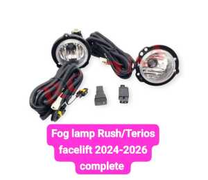 FOGLAMP FOG LAMP LAMPU KABUT LAMPU TEMBAK LAMPU BUMPER DEPAN ALL MEW RUSH ALL NEW TERIOS FACELIFT 2024 2025 2026 OEM COMPLETE RING & NON RING