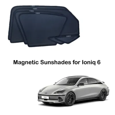 Magnetic Sunshades for Hyundai Ioniq 6 (From Year 2023 onwards)
