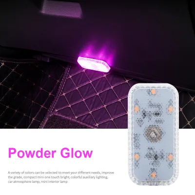 ✨Smart trigger . Touch to light up✨lampu dalam kereta Car LED Touch Lights Applicable to various scenarios car interior light Available in a variety of colors ambient lighting for car interior USB Charging Dome Light Interior Lighting 汽车氛围灯