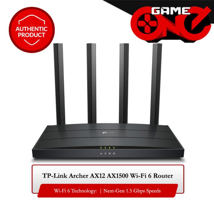 TP-Link Archer AX12 AX1500 Wi-Fi 6 Router | Lazada PH