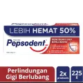 Pepsodent Pasta Gigi Pencegah Gigi Berlubang Paket Hemat Value Pack - 2 x 225 gr. 