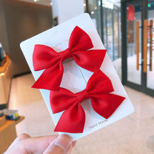 【Pharaoh🎀COD】Set Jepit Rambut Pita Anak Model Korea/Tutup Kepala Jepit Rambut Busur Anak-anak / Ornamen Rambut Gadis Kecil Putri Lucu