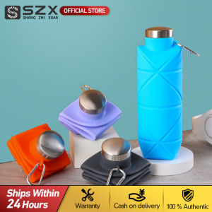 700ML Collapsible Travel Bottles Sport Folding Drinking Sports Silicone Foldable Water Bottle