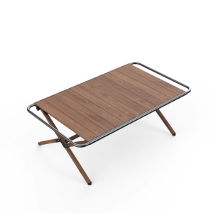 Aluminum Eggroll Table | with Storage Bag | Waterproof | Lightweight | Outdoor | Camping | 105cm | Expandable | Durable |