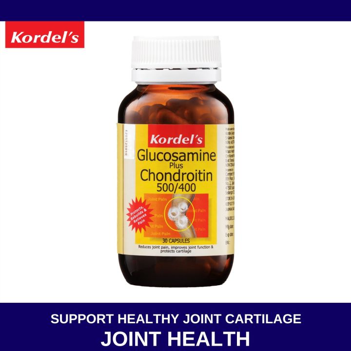(Exp 3/26) Kordel's Glucosamine Plus Chondroitin 500/400 30 capsules
