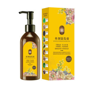 30 Seconds Quick Coloring Plant-Based Hair Dye Cream/Long Lasting Color/Quick & Even Coverage/Smooth & Shiny/Home Use For Women Adults/Lazy Friendly/Easy Application