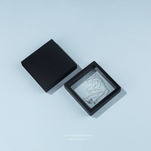 Fashion jewelry box jewelry high-end jewelry box ring earring stud necklace gift box