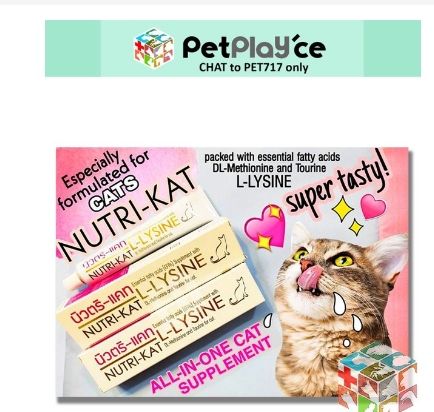 NUTRI-KAT Gel Supplement for Cat and Kitten 30g | Lazada PH