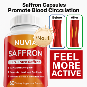 Saffron Capsules Blood Circulation
