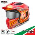 Gille Helmet YM-926 SQUADRON HANYA Motorcycle Helmets Modular Full Face Convertible Half Face. 