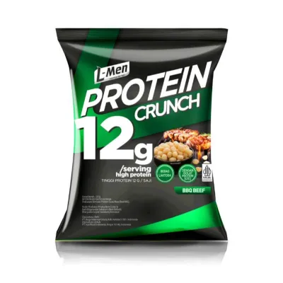 GIFT - L-Men Protein Crunch 20g (12g protein) x 2 Pcs - Camilan Tinggi Protein Bebas Laktosa