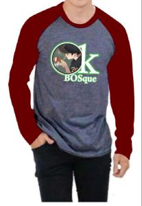 KAOS RAGLAN PRIA \ KAOS RAGLAN SABLON BOSSQUE M81 PRIA LENGAN PANJANG ATASAN PRIA / KAOS MURAH / KAOS DISTRO / KAOS SIMPLE / T-SHIRT PRIA