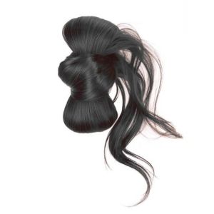 SUTONGXUE Kẹp móng vuốt Tóc giả búi lộn xộn Búi tóc xoăn Tổng hợp Phần tóc giả Phụ kiện tóc Tự nhiên Tóc giả đầu bóng nơ Phụ nữ