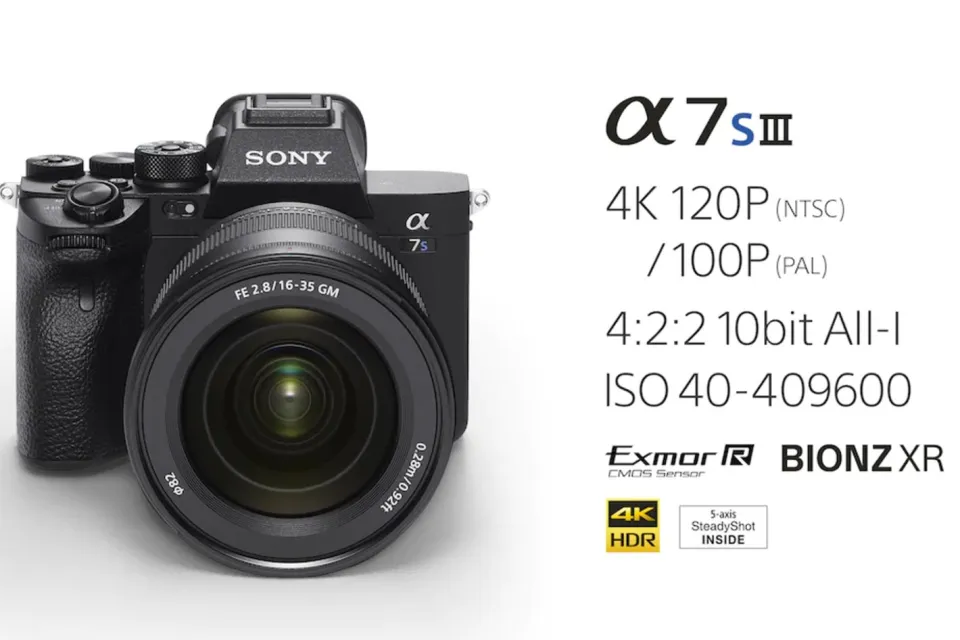 Sony a7SIII a7S III a7S3/ a7S Mark III Full-Frame Mirrorless