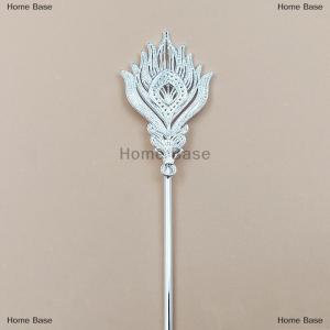 [COD] Home Base 10 Pieces Alloy Phoenix Feather Welding 163x3.3MM Iron Hair Stick Diy Jewelry Accessories