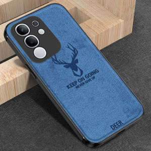 Case VIVO Y29 4G Casing Cover DEER Motif Canvas