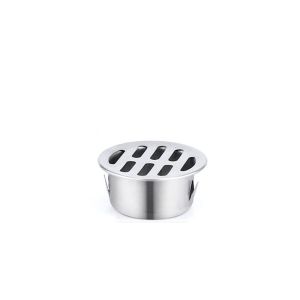 COUPLECOL Stainless Steel Anti-blocking Outdoor Balcony Drainage Bathroom Supplies Floor Drain Rain Pipe Cap Drainage Stopper Plug Floor Strainer