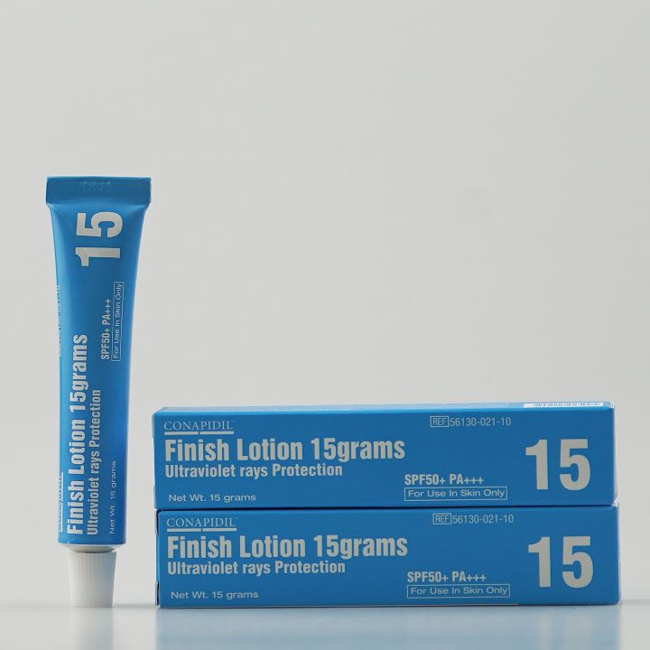 Kem chống nắng, tái tạo da Finish Lotion Conapidil 15 SPF50+/PA