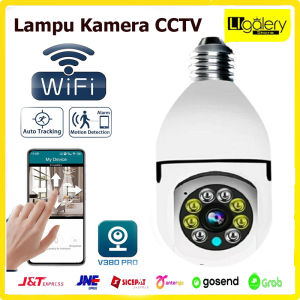 Lampu V380 Kamera CCTV Wifi Lampu CCTV 360 Derajat CCTV IP CAM Smart Camera IP Camera Wireless