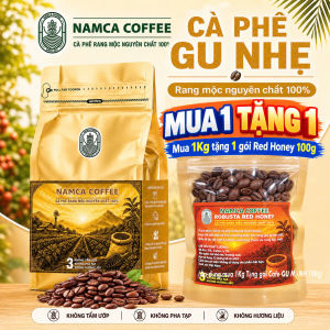 (1 Kg) CÀ PHÊ GU NHẸ - Rang Mộc Nguyên Chất 100%. (Đã bao gồm 8% VAT)